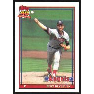 1991 Topps #615 Bert Blyleven