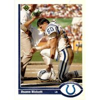 1991 Upper Deck #177 Duane Bickett