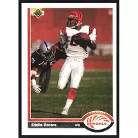 1991 Upper Deck #207 Eddie Brown