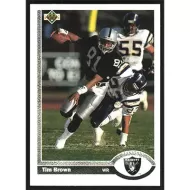 1991 Upper Deck #294 Tim Brown