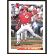 1992 Bowman #161 Tom Browning