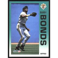 1992 Fleer #550 Barry Bonds