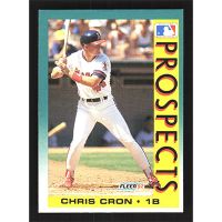 1992 Fleer #656 Chris Cron Prospects