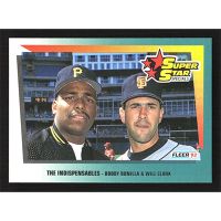 1992 Fleer #699 B. Bonilla/W. Clark Super Star Specials