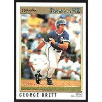 1992 O-Pee-Chee Premier #114 George Brett