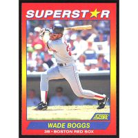 1992 Score 100 Superstars #30 Wade Boggs