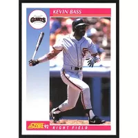 1992 Score #139 Kevin Bass