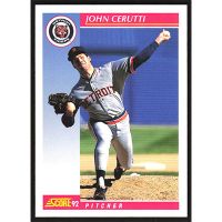 1992 Score #179 John Cerutti