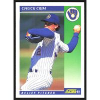 1992 Score #22 Chuck Crim