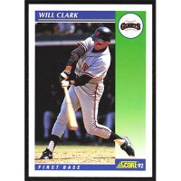 1992 Score #3 Will Clark