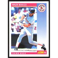 1992 Score #660 Wade Boggs