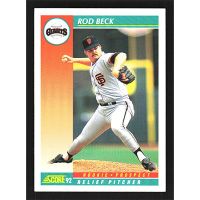 1992 Score #746 Rod Beck