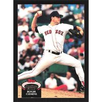 1992 Stadium Club #80 Roger Clemens