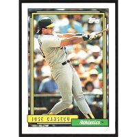 1992 Topps #100 Jose Canseco