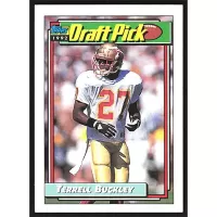 1992 Topps #303 Terrell Buckley Draft Pick