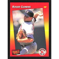 1992 Triple Play #216 Roger Clemens