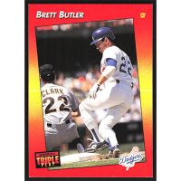 1992 Triple Play #59 Brett Butler