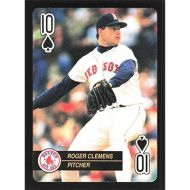 1992 U.S. Playing Cards Baseball Aces #10S Roger Clemens