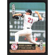 1992 U.S. Playing Cards Baseball Aces #JKA Roger Clemens