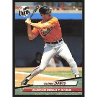 1992 Ultra #1 Glenn Davis