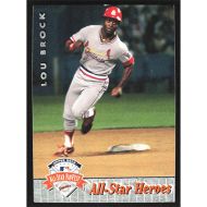 1992 Upper Deck All-Star FanFest #48 Lou Brock