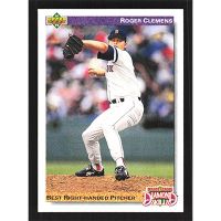 1992 Upper Deck Gold Hologram #641 Roger Clemens Diamond Skills