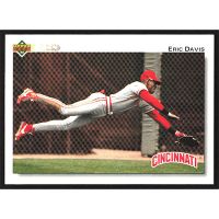 1992 Upper Deck #125 Eric Davis