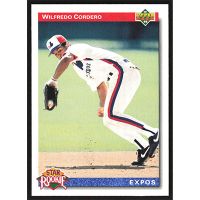 1992 Upper Deck #16 Wilfredo Cordero Star Rookie