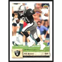 1992 Upper Deck #218 Tim Brown