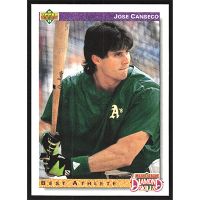 1992 Upper Deck #649 Jose Canseco Diamond Skills