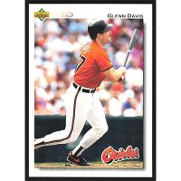 1992 Upper Deck #654 Glenn Davis