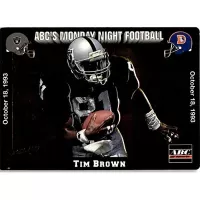 1993 Action Packed Monday Night Football #26 Tim Brown