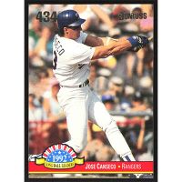 1993 Donruss Long Ball Leaders #LL-6 Jose Canseco