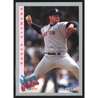 1993 Fleer #348 Roger Clemens League Leaders