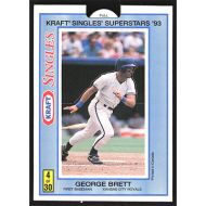 1993 Kraft #4 George Brett