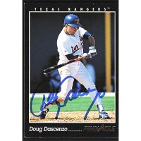 1993 Pinnacle #555 Doug Dascenzo Autographed