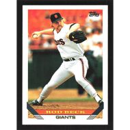 1993 Topps #604 Rod Beck