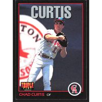 1993 Triple Play #70 Chad Curtis