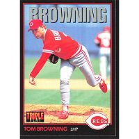 1993 Triple Play #91 Tom Browning