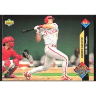 1993 Upper Deck #498 Darren Daulton Award Winners