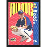 1994 Fun Pack #218 Craig Biggio Fold Outs