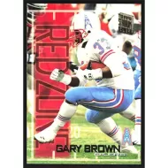 1994 Stadium Club #518 Gary Brown Red Zone