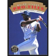 1995 SP Championship Die Cuts #129 Chili Davis Major League Pro-Files