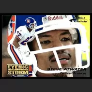 1996 Action Packed #123 Steve Atwater Eyeing the Storm