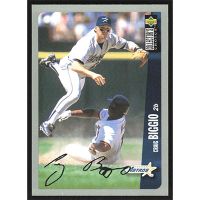 1996 Collector's Choice Silver Signature #159 Craig Biggio