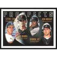 1996 Topps #424 S. Cox/J. Ibarra/D. Lee/R. Wright Prospects