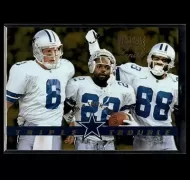 1996 Zenith #Z-147 T. Aikman/E. Smith/M. Irvin Triple Trouble