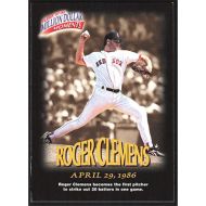 1997 Fleer Million Dollar Moments #12 Roger Clemens