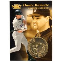 1997 Pinnacle Mint Coins Brass #20 Dante Bichette