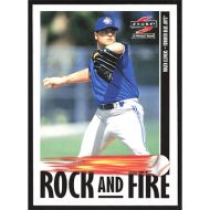 1997 Score #525 Roger Clemens Rock and Fire